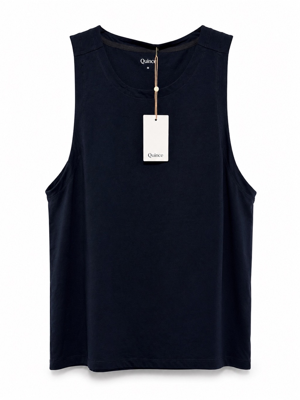 Quince NWT Men’s Allday Performance Tank Top Navy Blue Medium